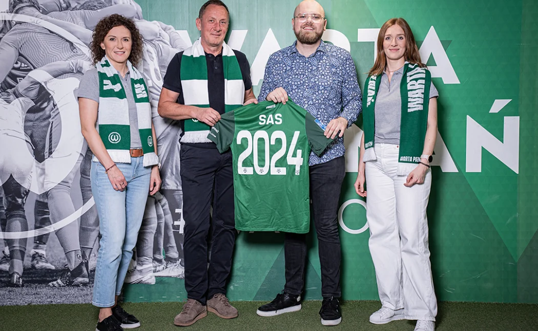 SAS Partnerem Klubu Warty Poznań